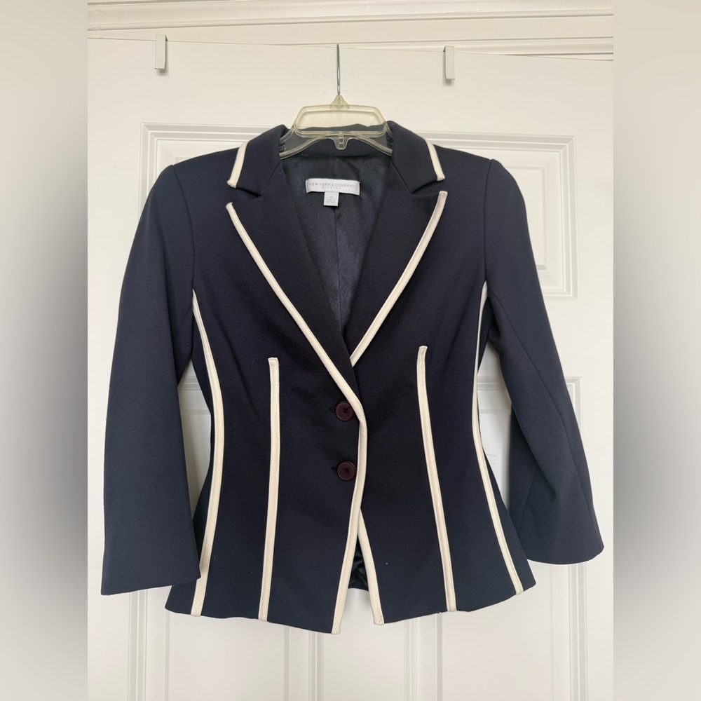 Vintage New York & Co Navy blazer